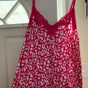 Pink Cheetah Tank Top